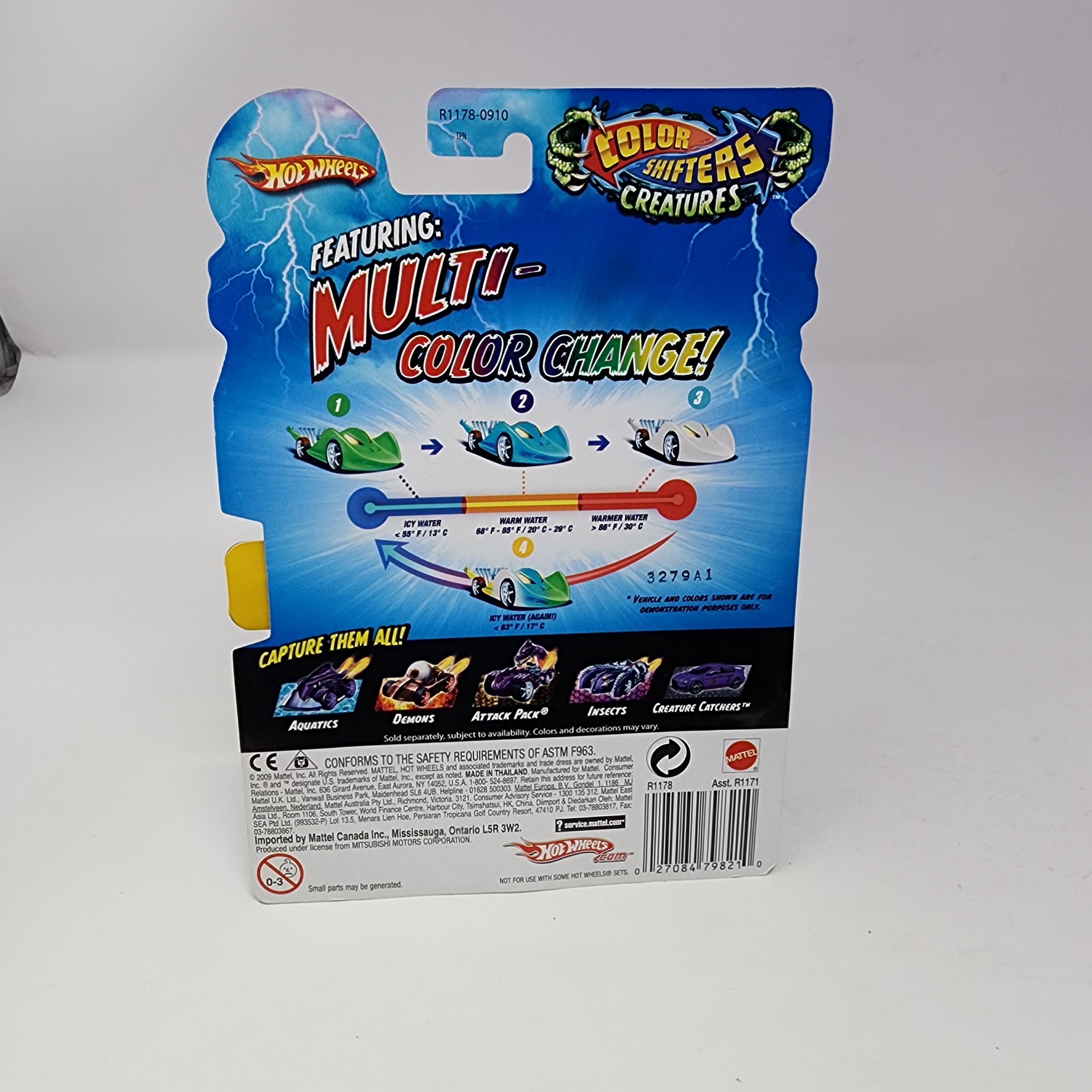 Piranha Terror * Hot Wheels Color Shifters、mySite、hgirdovlk