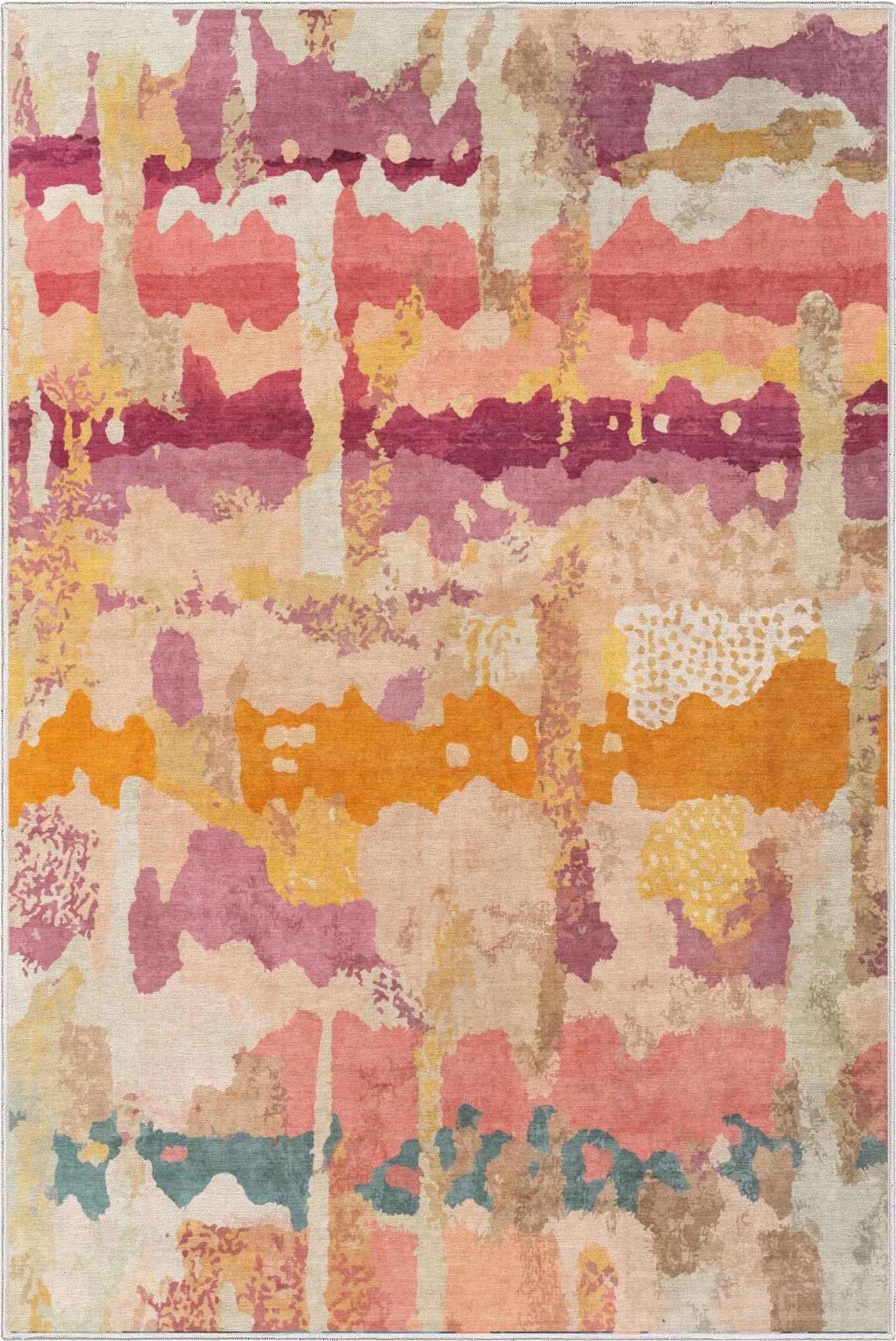 Apollo Couleurs Lumineuses – Radiant Abstract Multicolor Rug、mySite、gigharbornorthrealestate