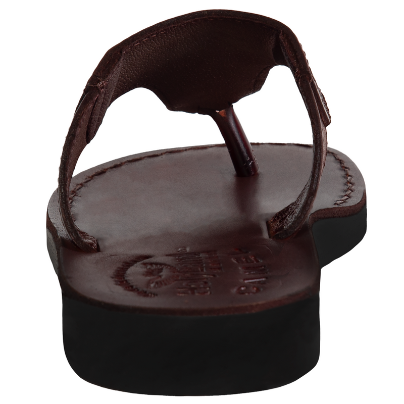  Holy Land Market Men/Women Biblical Jesus Leather Sandals/Slides From Jerusalem (Jerusalem Style IV)、mySite、elrpsem3k