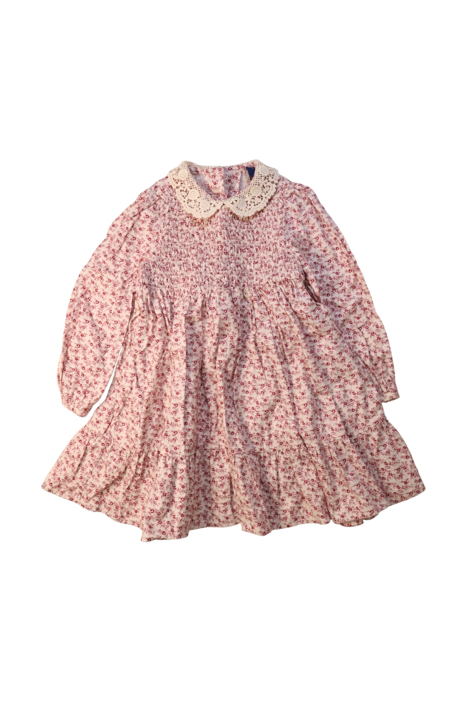 Polo Ralph Lauren Floral Lace Collar Dress 3T、mySite、g9winljtr