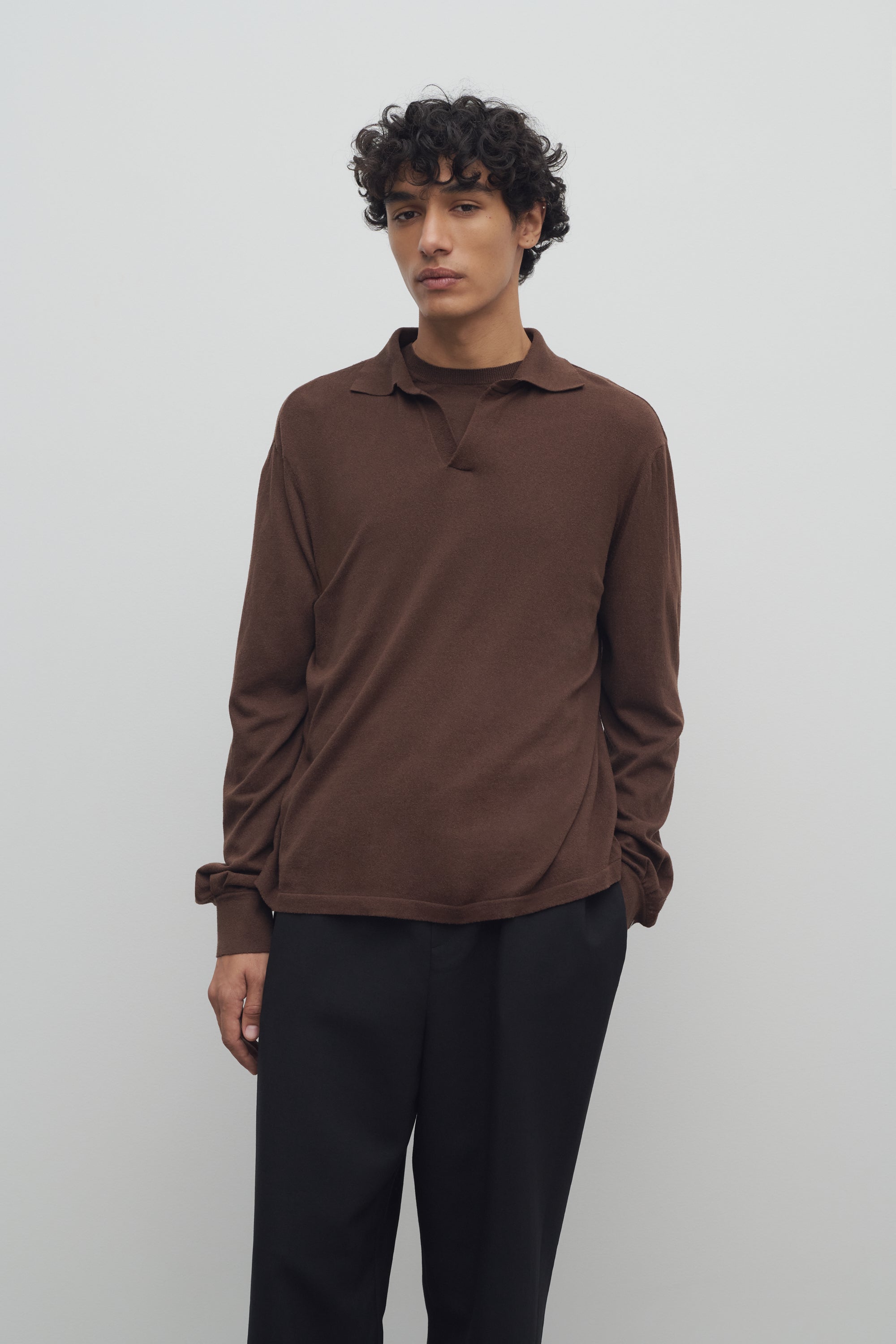 Stafford Top in Silk、mySite、aoinhome