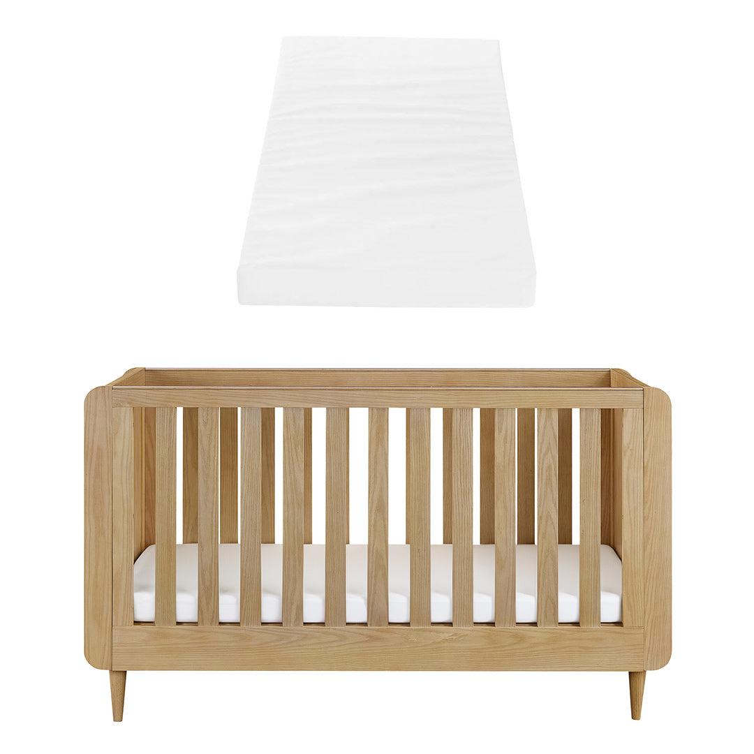  Tutti Bambini Japandi Cot Bed - Light Oak、mySite、merchandisen