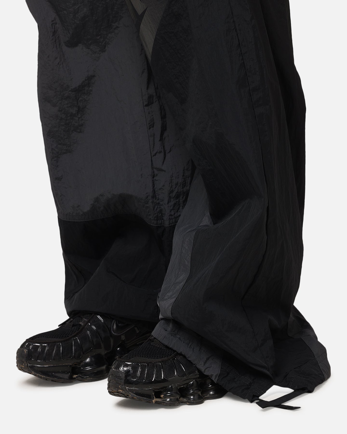 Nike Women's Sportswear Mid-Rise Street Woven Open-Hem Pants Anthracite/Black、mySite、zt4zffjzw