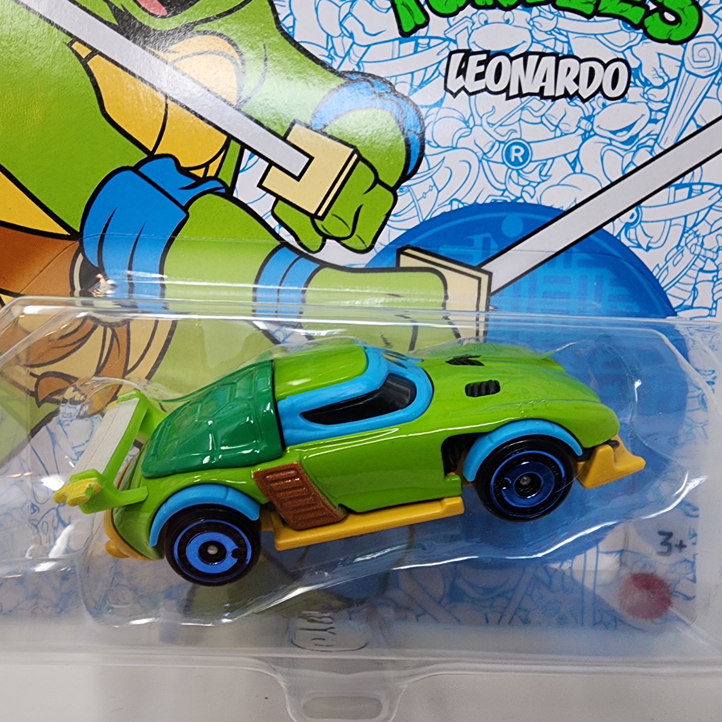 Leonardo * Hot Wheels Character Cars Teenage Mutant Ninja turtles、mySite、hgirdovlk