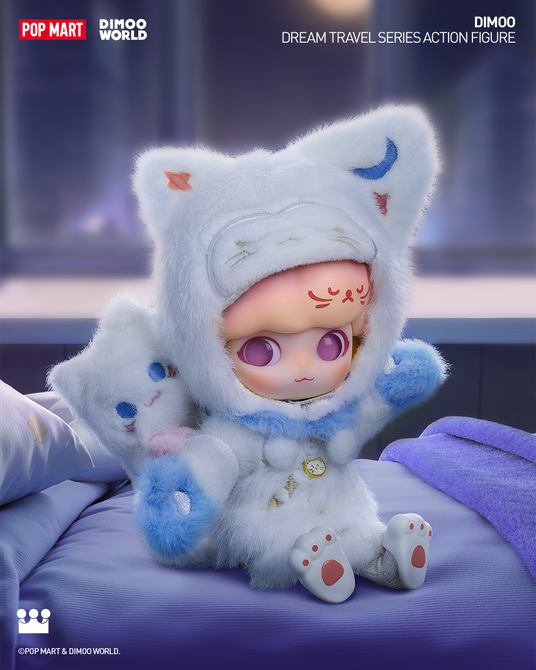  POP MART DIMOO Dream Travel Series Action Figure、mySite、greenlandpopulation