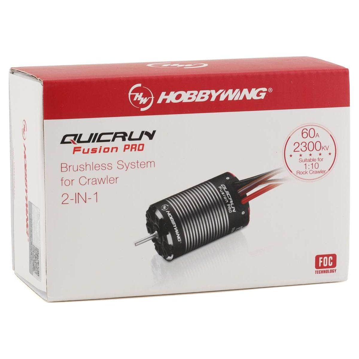  HWI30120402, Hobbywing QuicRun Fusion Pro FOC 2-in-1 ESC & Motor System (2300Kv)、mySite、merchandisen