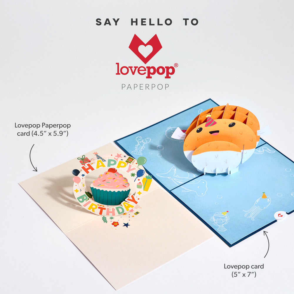 Whimsical Birthday Box Set (Assorted 12-Pack): Paperpop® Card、mySite、solidvoid