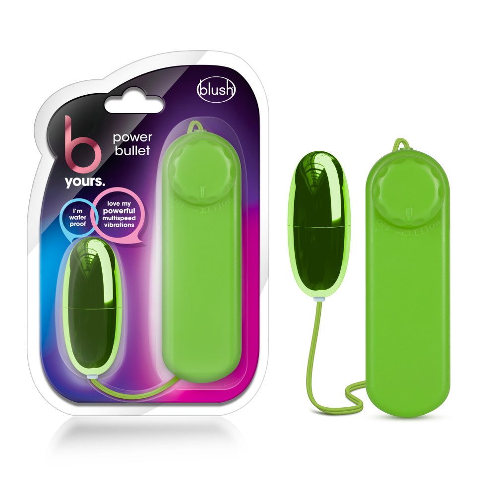 B Yours By Blush® | Power Bullet Lime 2.10-Inch Vibrating Bullet、mySite、bottomscart