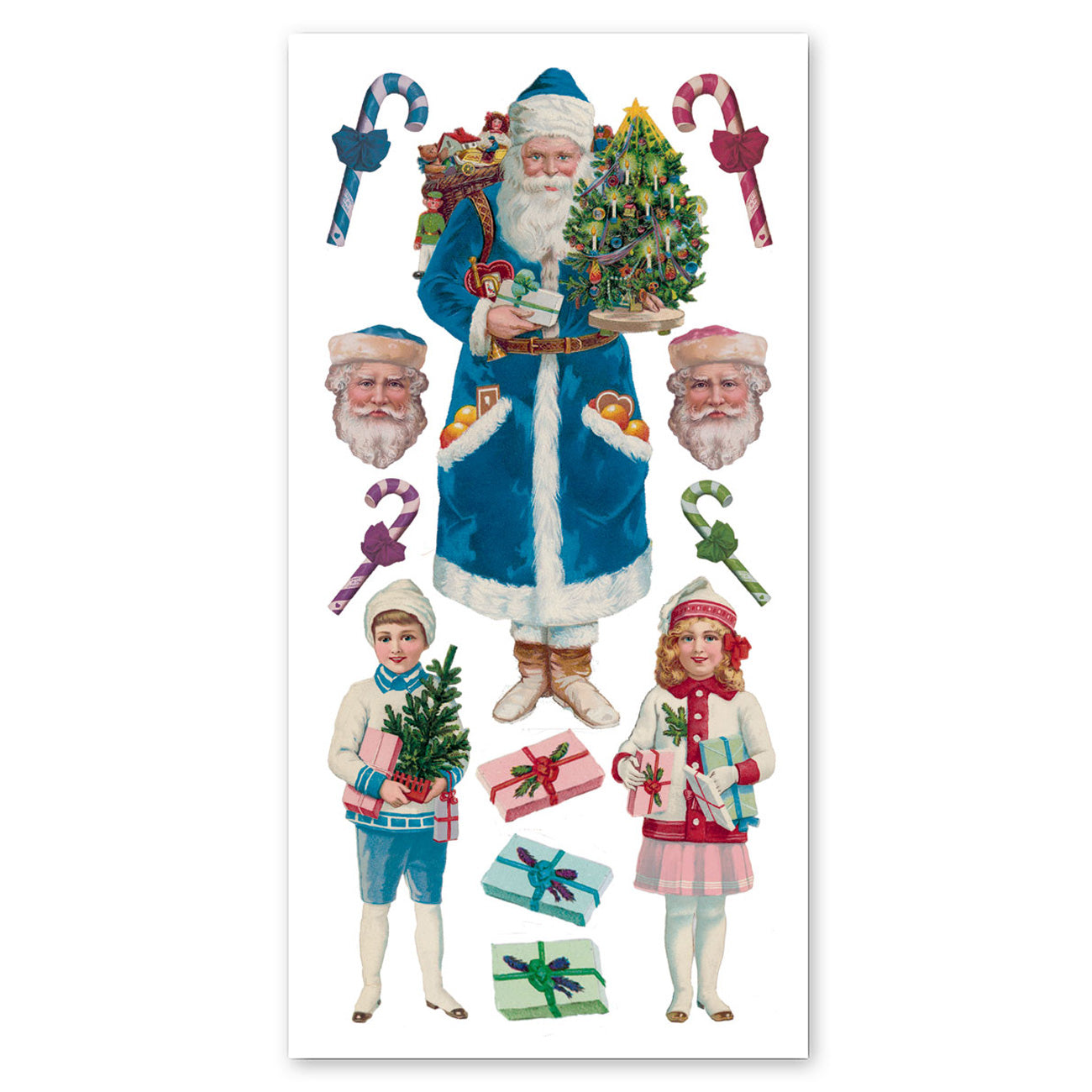  Peppermint Santa Stickers、mySite、ghnorth