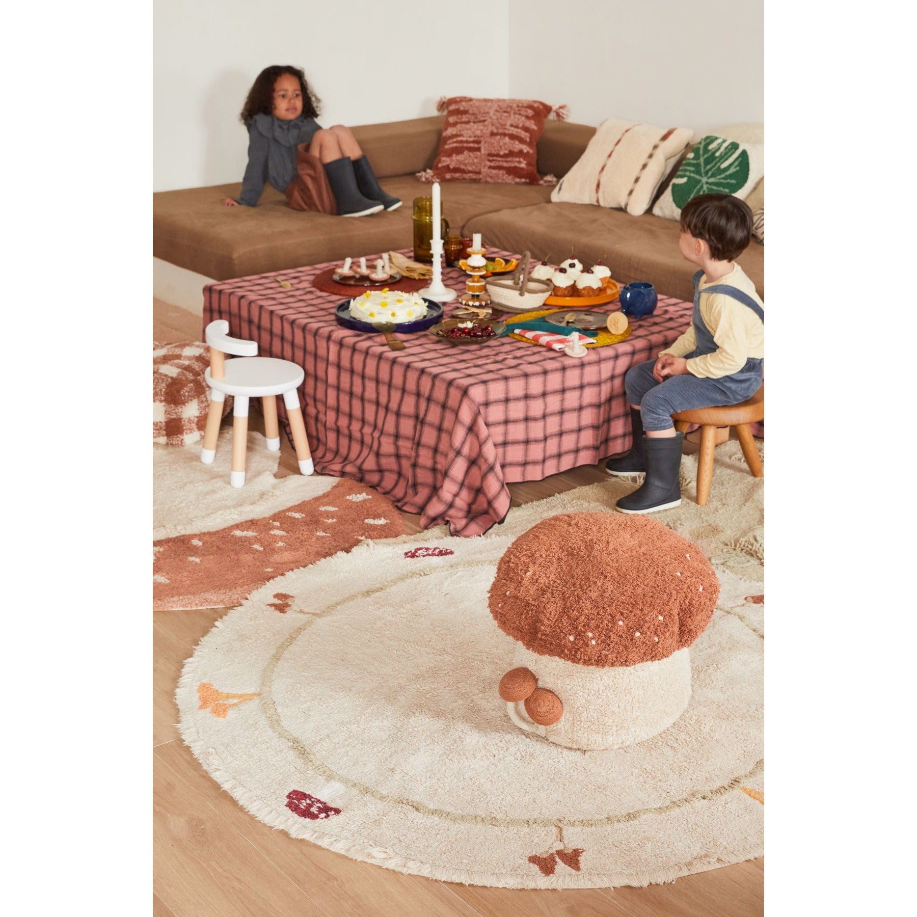 Chanterelle Washable Rug、mySite、gigharbornorthrealestate