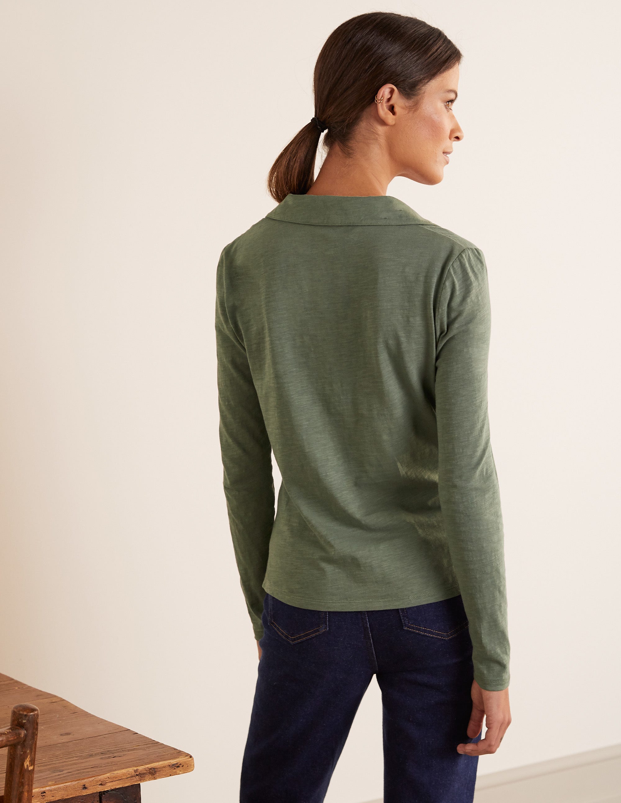  The Cotton Collar Notch Tee-Alder、mySite、ashleygrahame