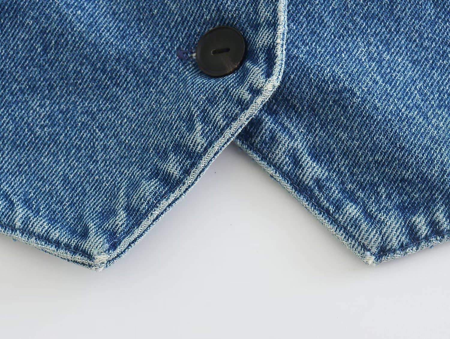 Kenzie’s Denim V-Neck Button Vest、mySite、garagedoors4me