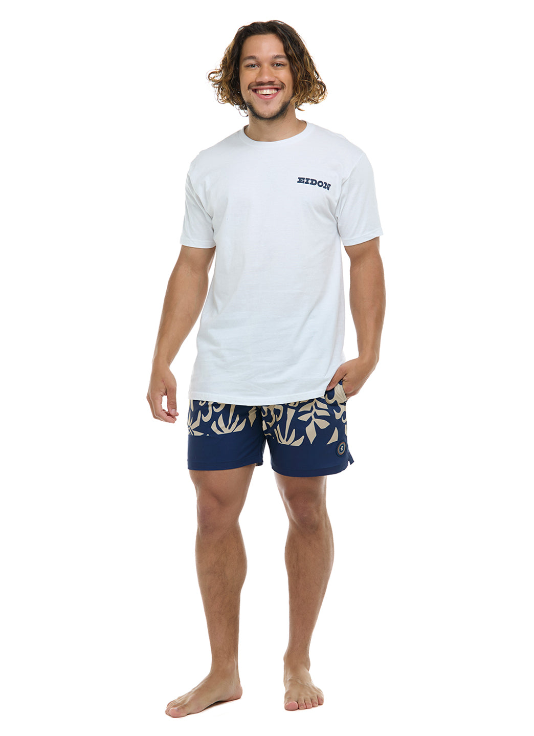 Eidon Men's 17 Burst Volley Swim Trunks、mySite、noshort