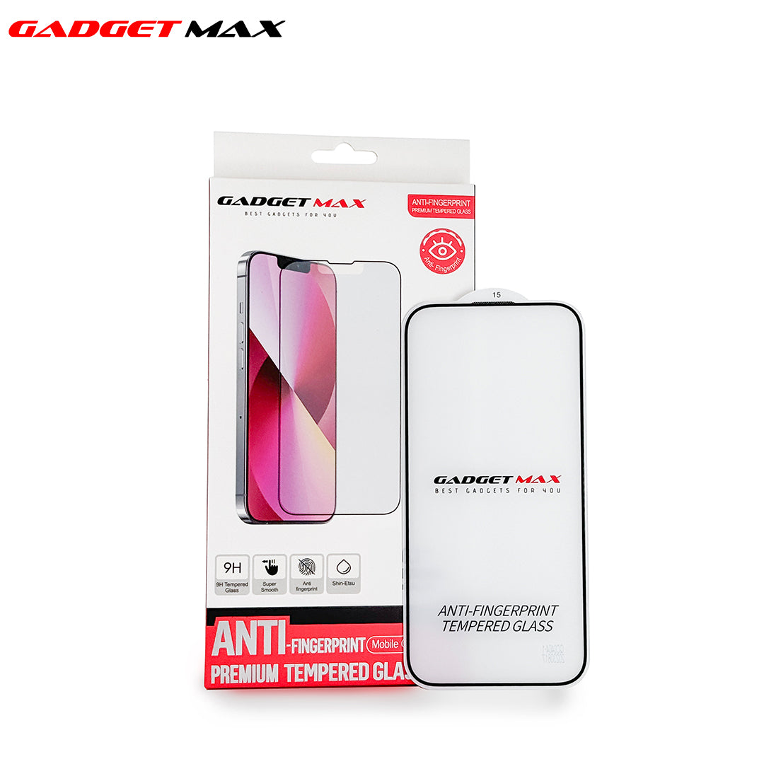 GADGET MAX--ANTIFINGERPRINTS IPNONE 15 PRO 6.1 2.5D ANTI-GLARE TEMPERED GLASS(NPL-9/2023)、mySite、fannypackpong