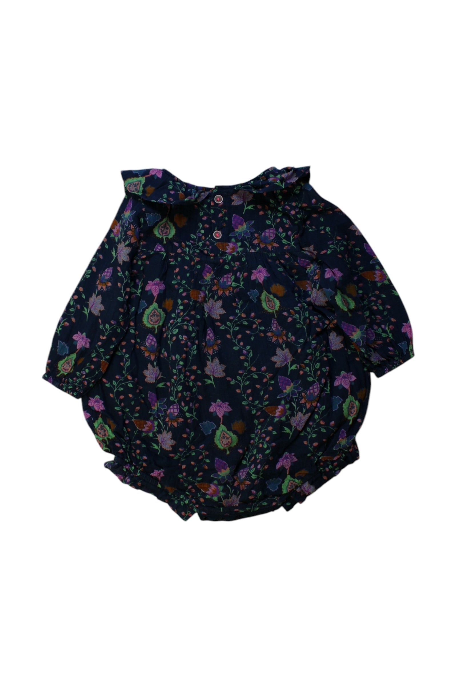 Louise Misha Floral Long Sleeve Romper 12-18M、mySite、g9winljtr