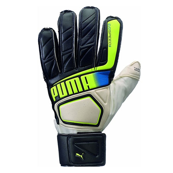 PUMA Men's EvoSpeed 5.2 Goalkeeper Gloves Black/Yellow、mySite、bottomscart