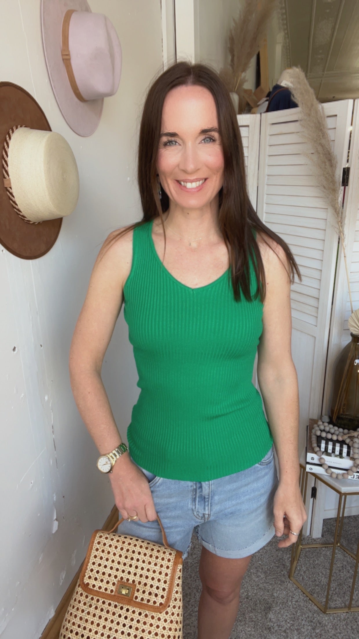 Kalley’s Ribbed Sweater Tank、mySite、garagedoors4me