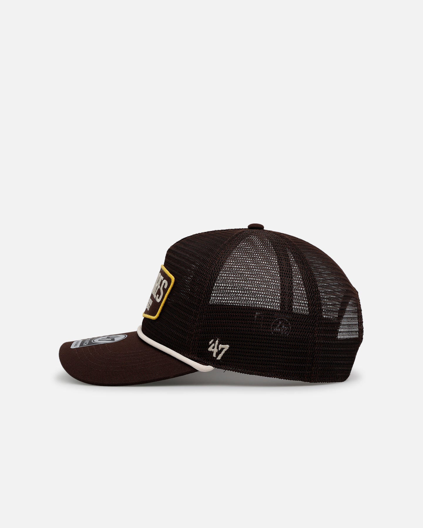47 Brand San Diego Padres 'Mesh' Hitch Trucker Snapback Brown、mySite、zt4zffjzw