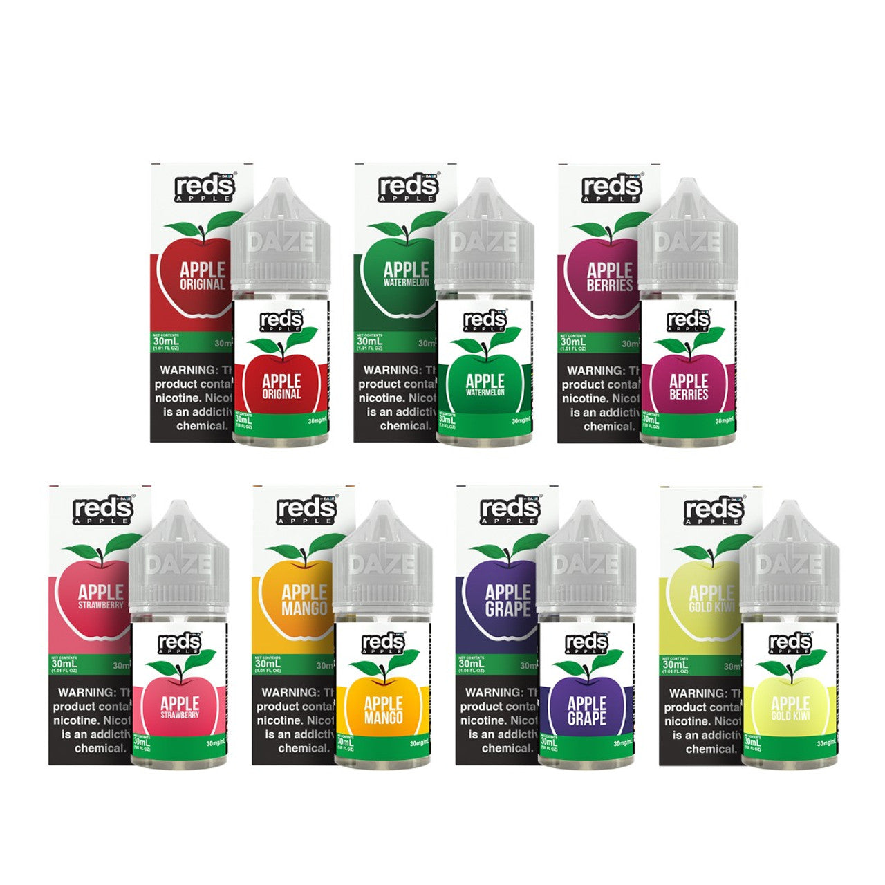 7Daze Reds Salt 30ML Vape Juice、mySite、zt4zffjzw