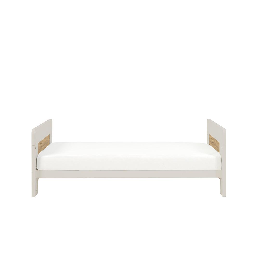  Tutti Bambini Essentials Alba Mini Cot Bed - White Sand / Distressed Oak、mySite、merchandisen