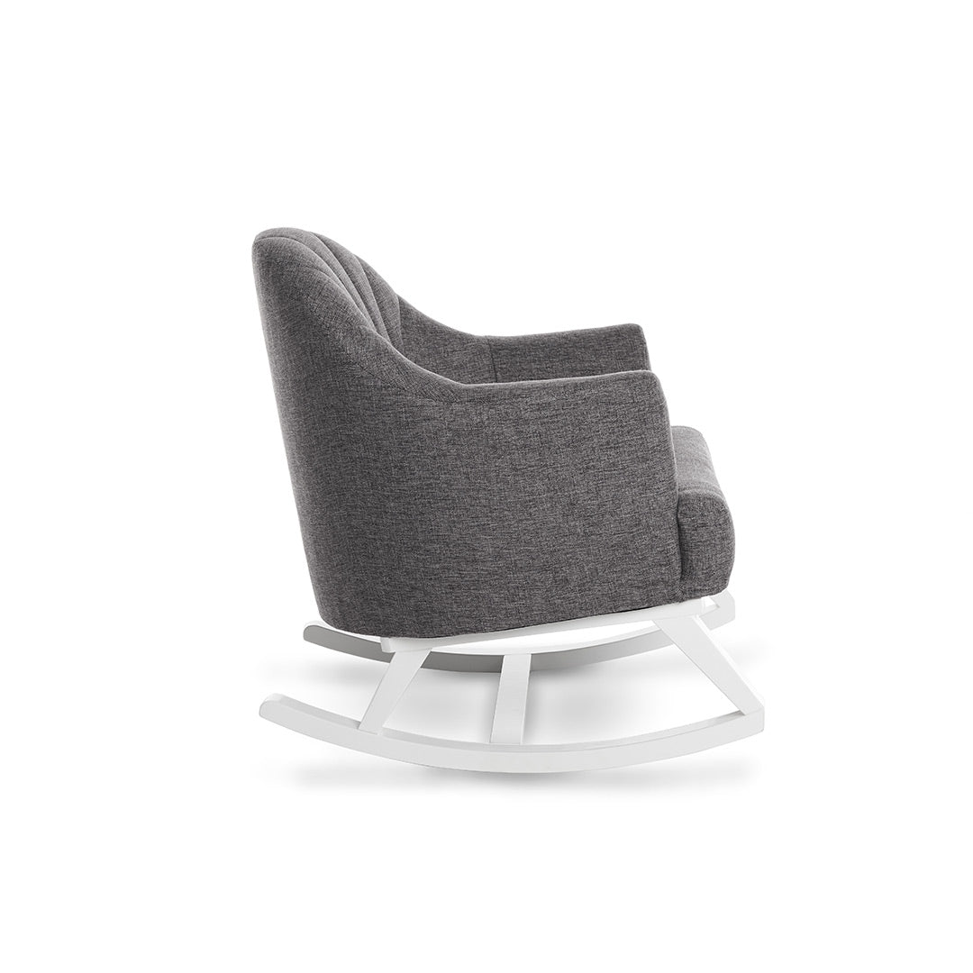  Obaby Round Back Rocking Chair - White + Grey、mySite、merchandisen