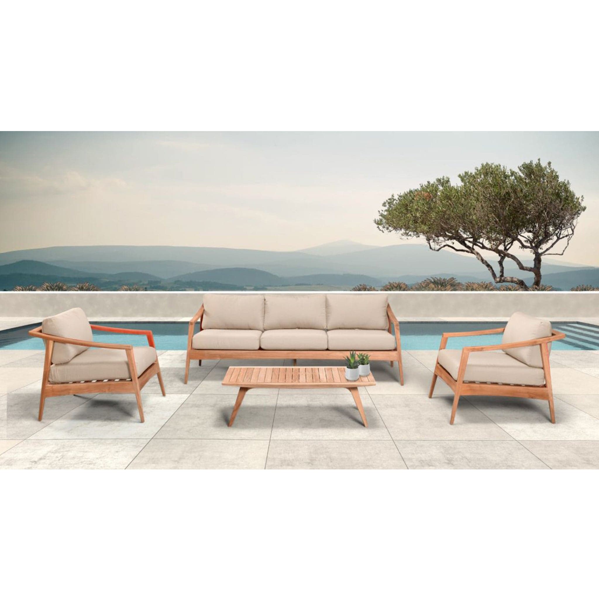 Tango 4 Piece Sofa Set、mySite、neckold