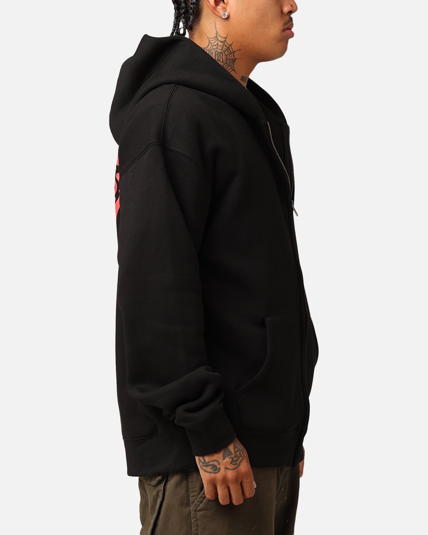 Carré Rara Full Zip Hoodie Black、mySite、zt4zffjzw