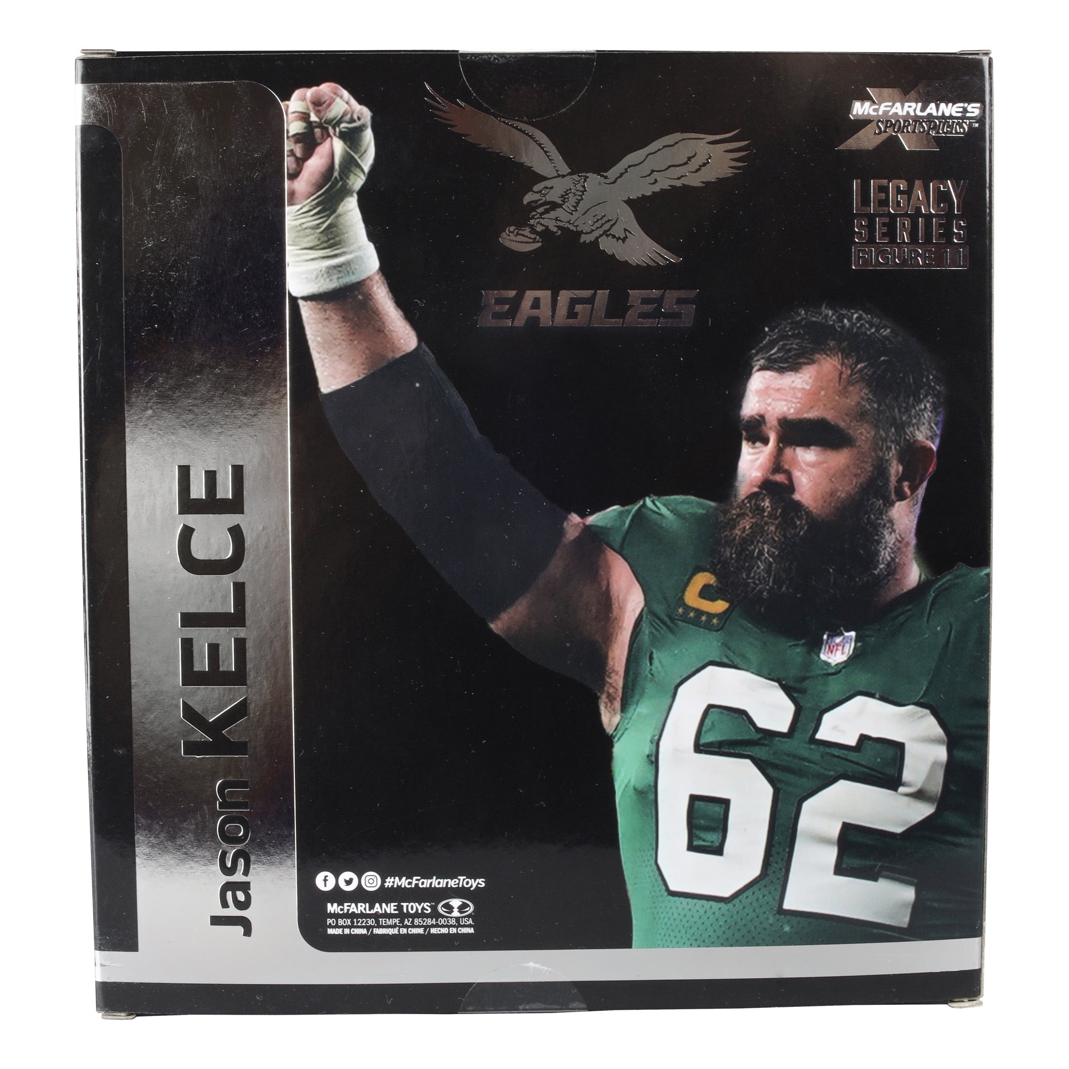 McFarlane's SportsPicks Jason Kelce (Philadelphia Eagles)、mySite、hgirdovlk