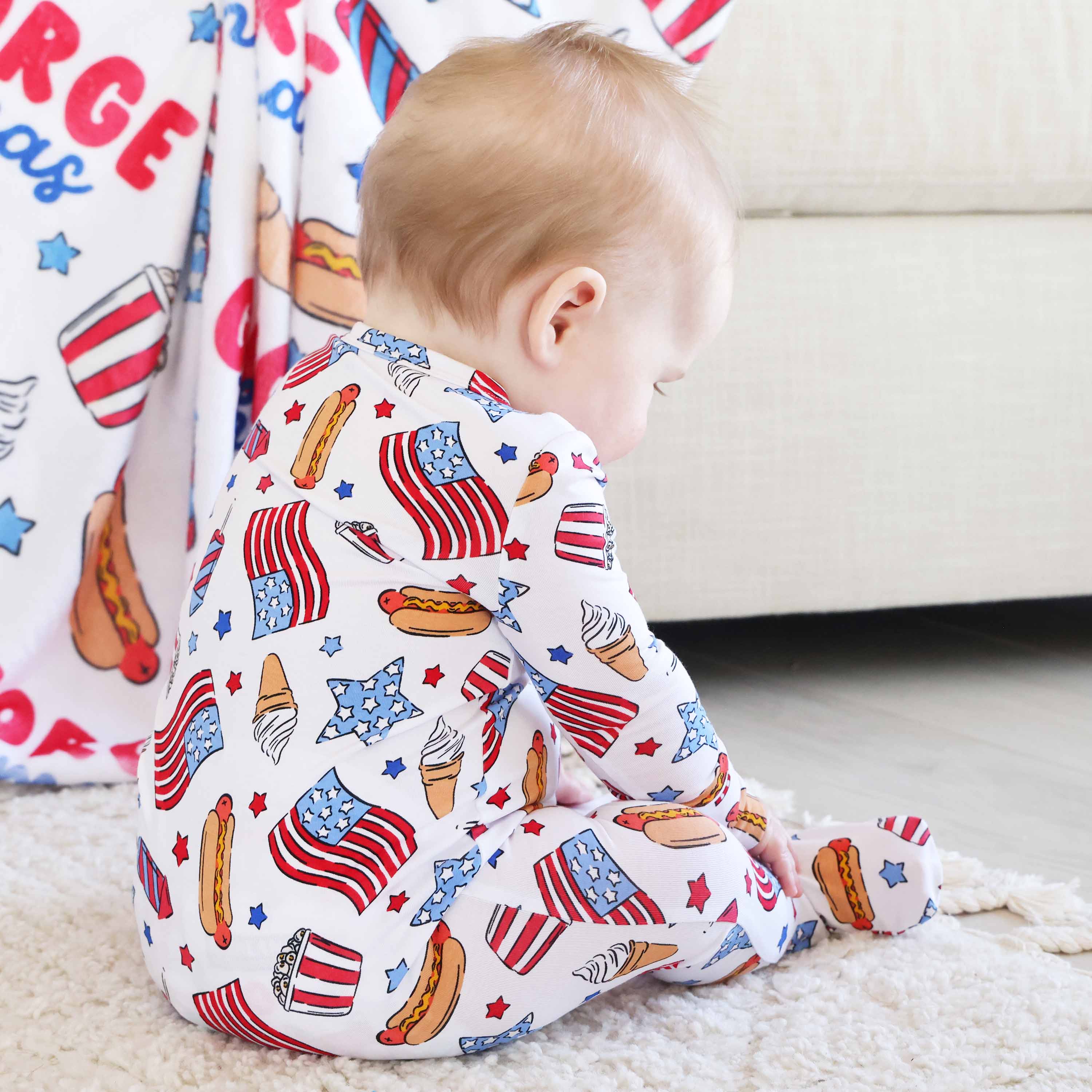  Party in the USA Zipper Footie | Fireworks、mySite、layawaytickets