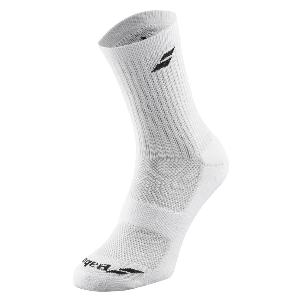 Babolat Mix 3 Pairs Socks (White)
