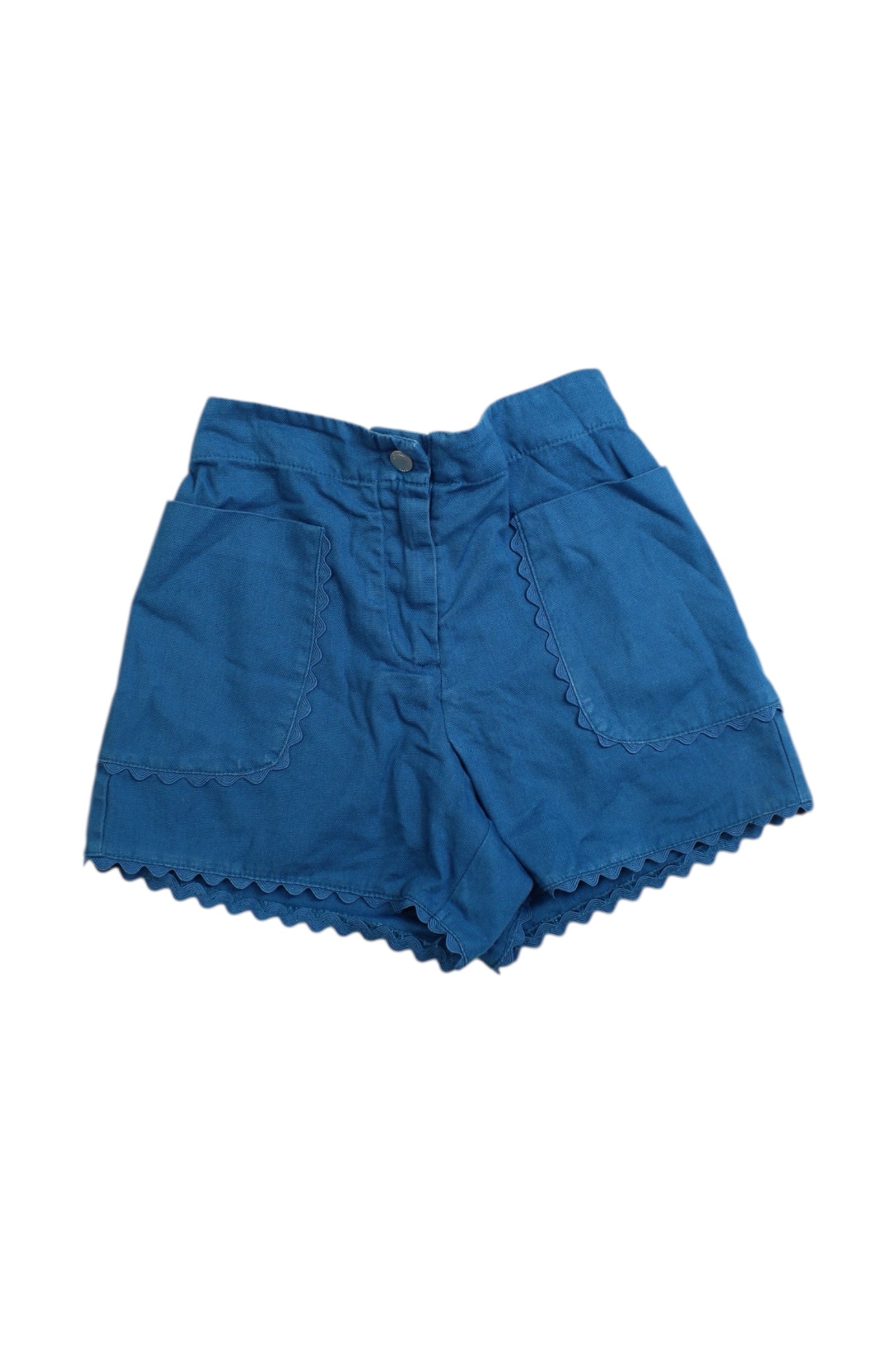 Jacadi Scalloped Hem Cotton Shorts 6T、mySite、g9winljtr