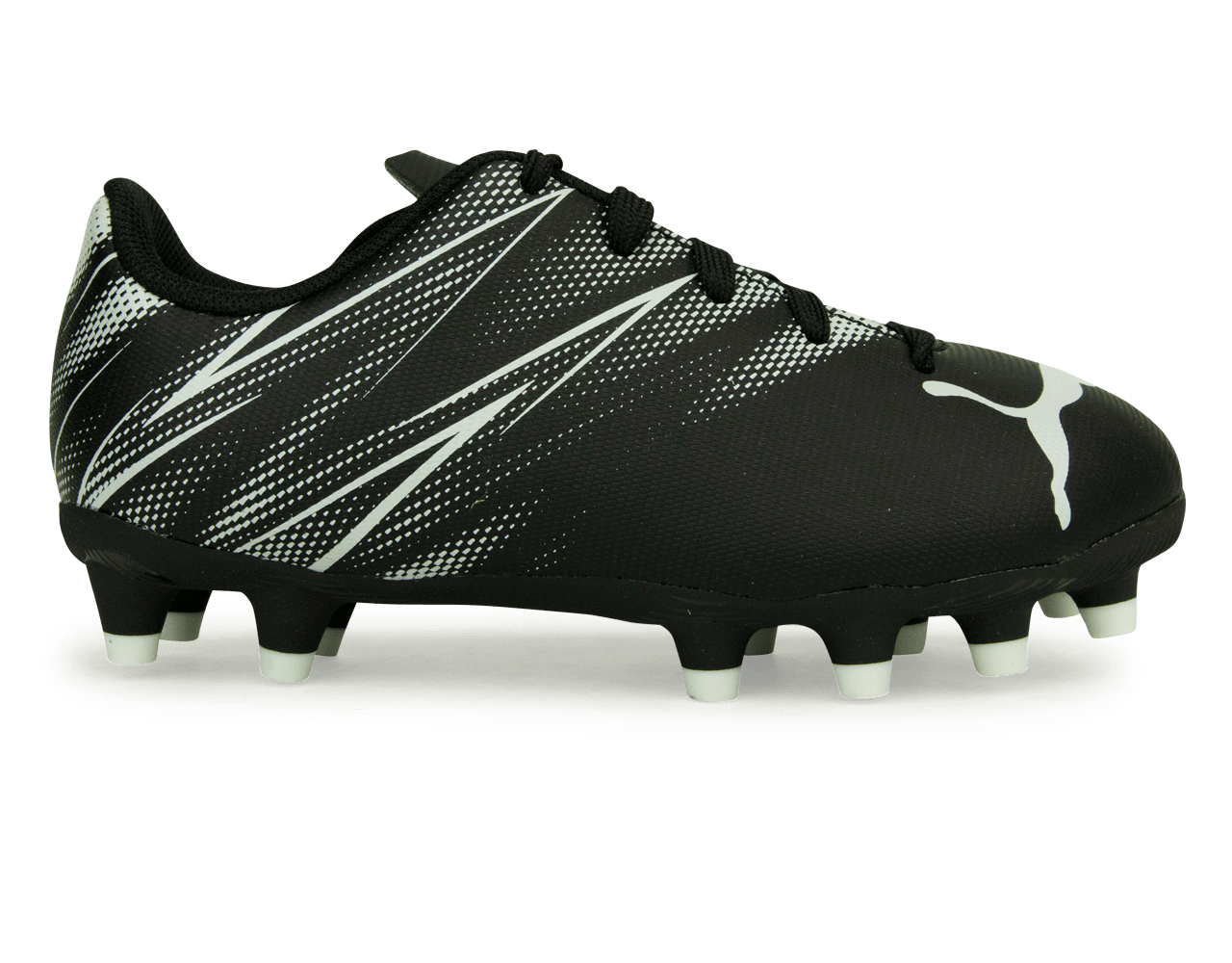 PUMA Kids Attacanto FG/AG Black/White、mySite、bottomscart