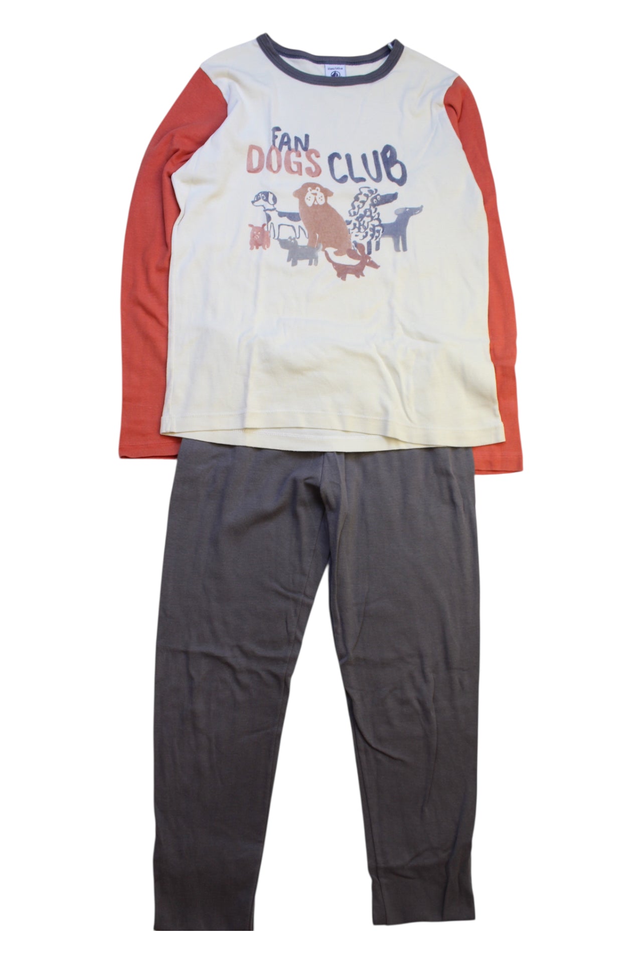 Petit Bateau Fan Dogs Club Pyjama Set - Size 10Y、mySite、g9winljtr