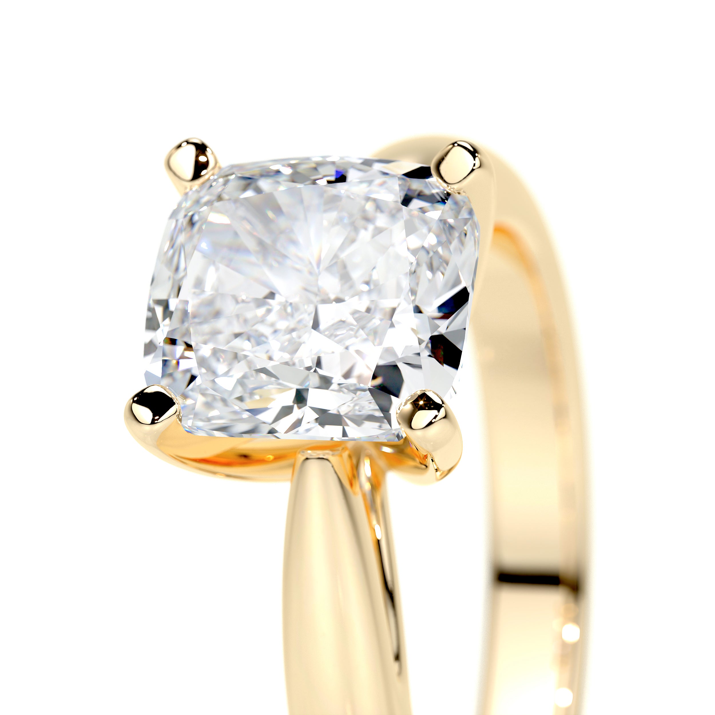 Diana Lab Grown Diamond Ring -18K Yellow Gold、mySite、hinf8tx79