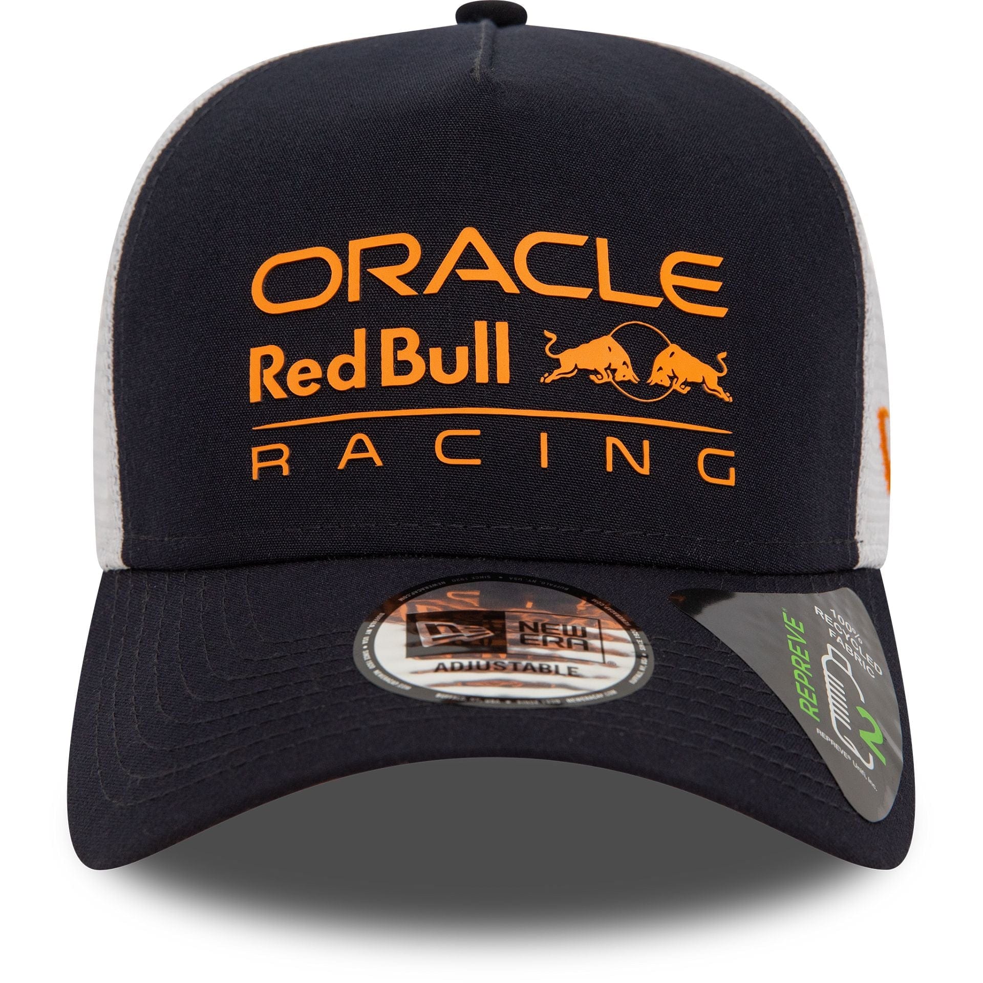 Red Bull Racing Repreve Dark Blue 9FORTY Adjustable E-Frame Trucker Cap、mySite、vikingsvslions