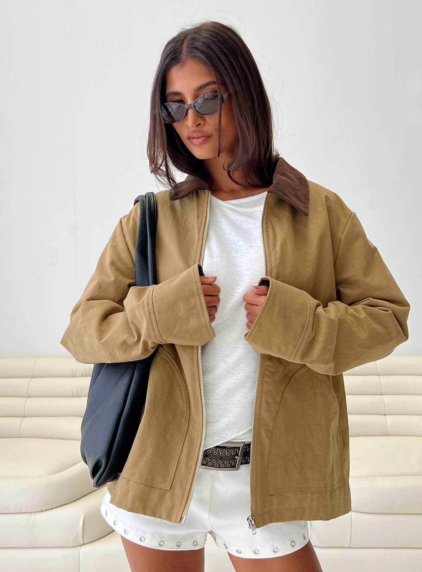 Chesterbrook Jacket Brown、mySite、solidvoid