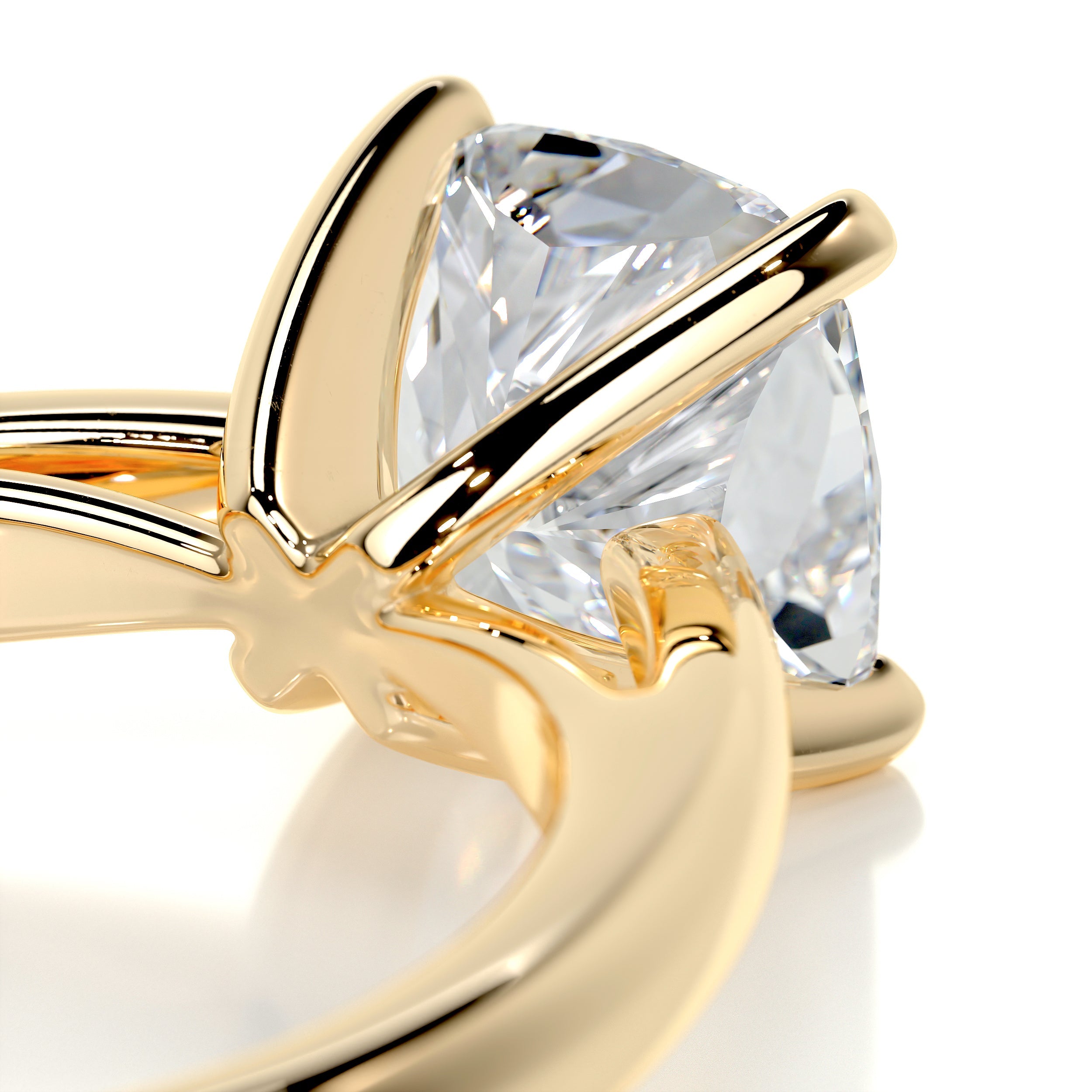 Diana Diamond Engagement Ring - 18K Yellow Gold、mySite、hinf8tx79