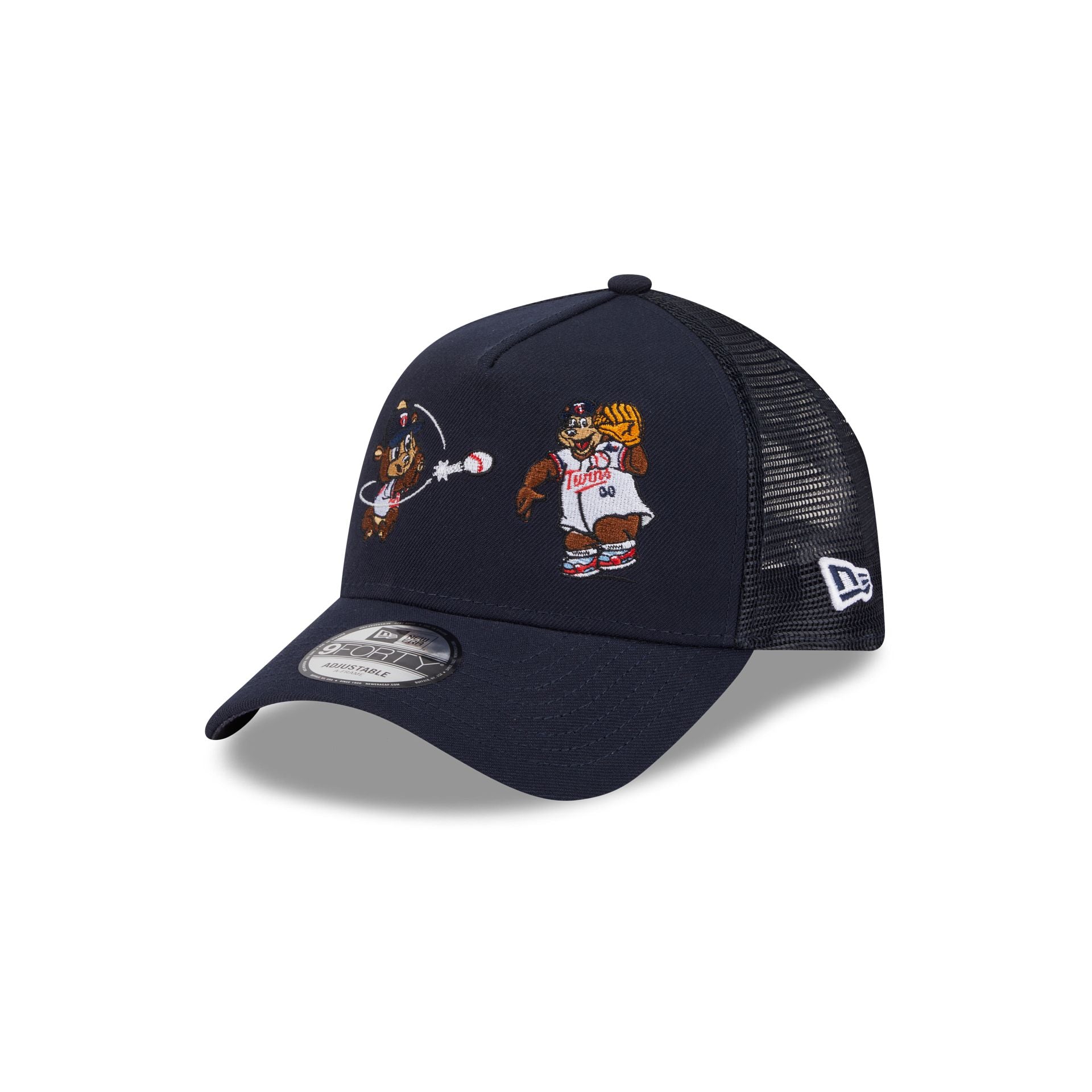Minnesota Twins Generation Mascots 9FORTY A-Frame Trucker Hat、mySite、vikingsvslions