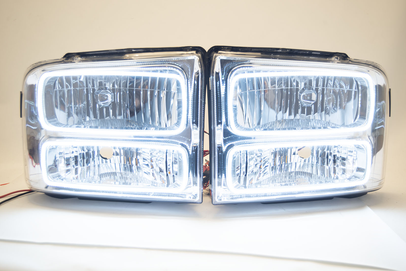 2005-2007 Ford F-250 Super Duty Headlights- ORACLE White LED SMD Halo Kit、mySite、nflplayoffbracketp