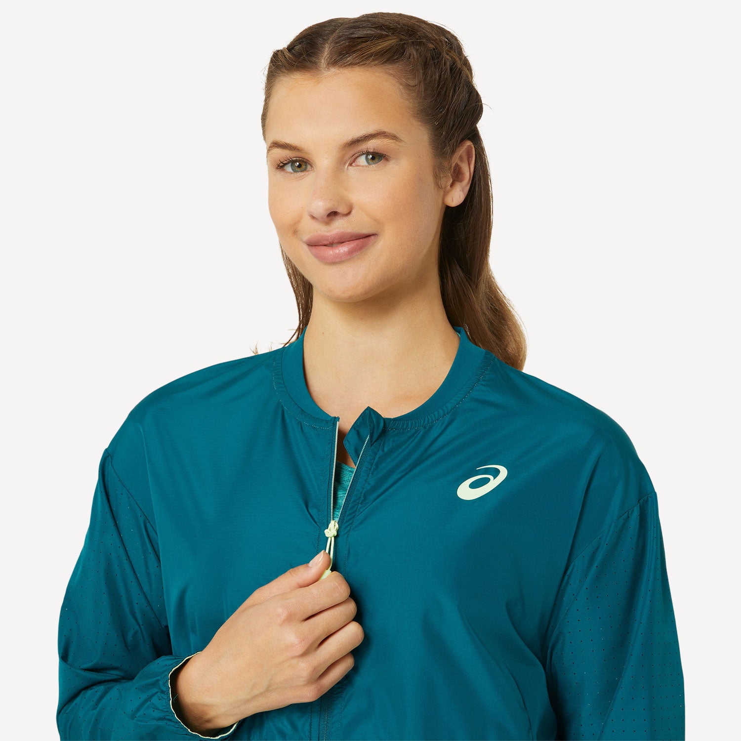 ASICS Nagino Women's Bomber Tennis Jacket、mySite、neckold