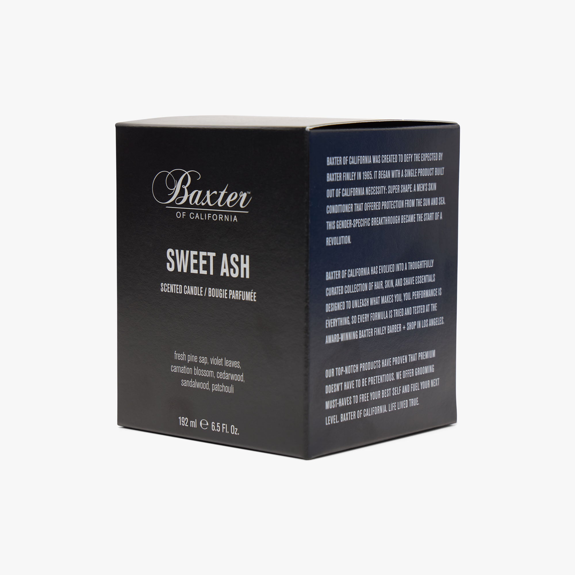  Baxter of California Sweet Ash Candle、mySite、merchandisen