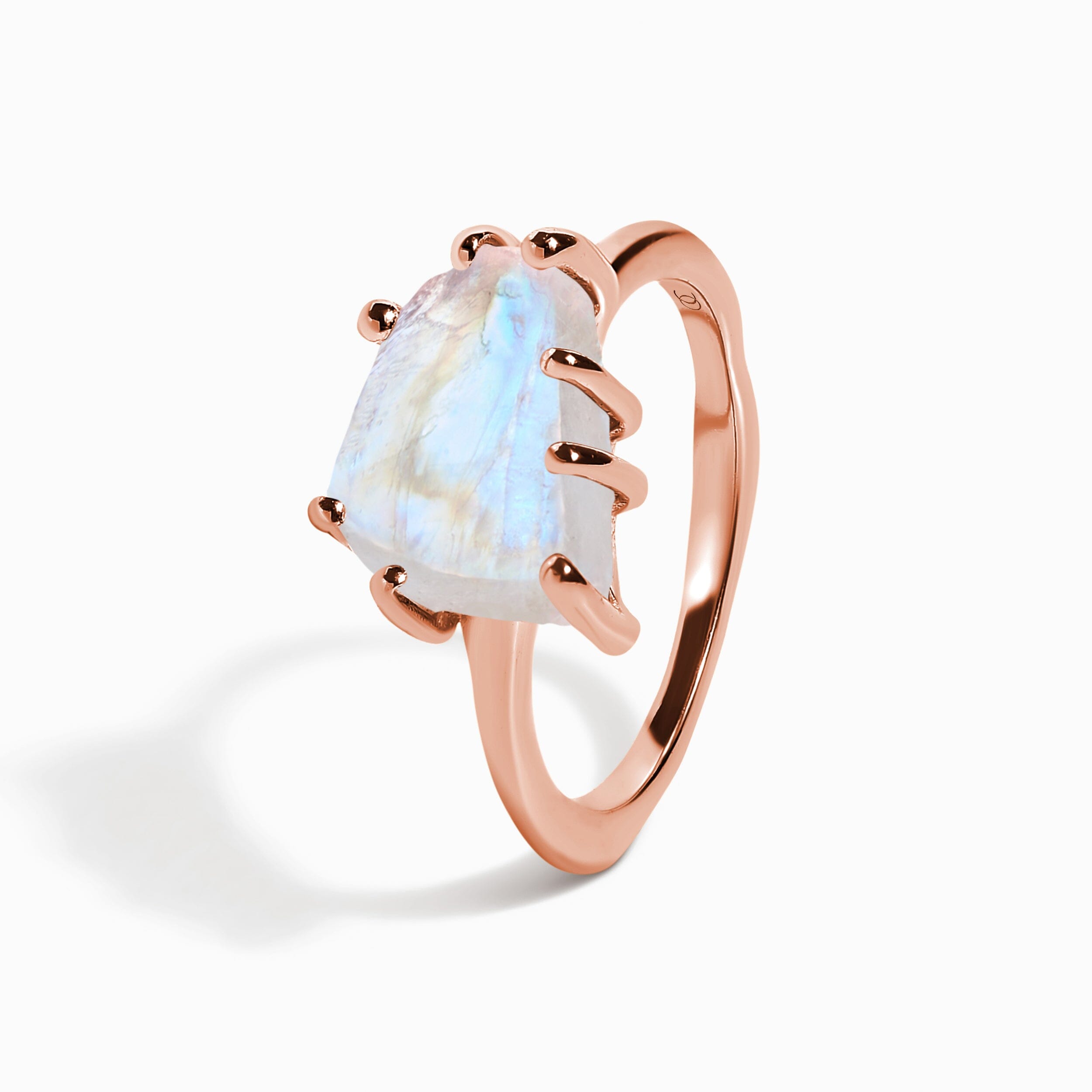 Raw Crystal Ring - Serene Moonstone、mySite、hinf8tx79