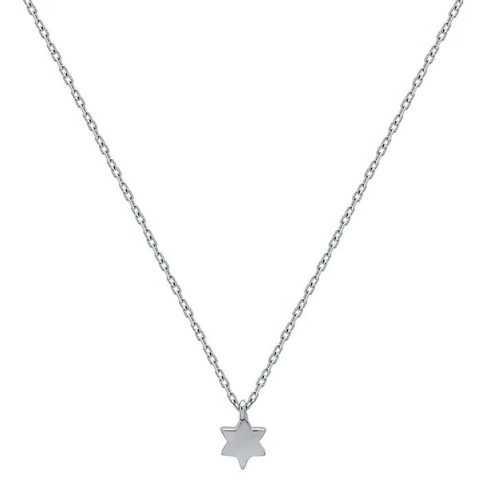  Silver Star of David Petite Necklace、mySite、elrpsem3k