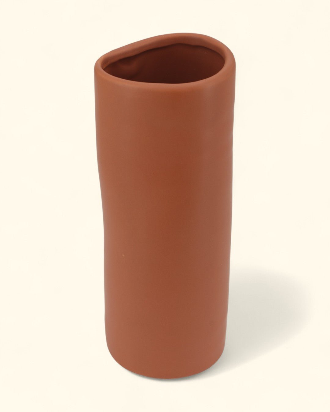 Zen-Inspired Terracotta Organic Tall Vase、mySite、topwebapps