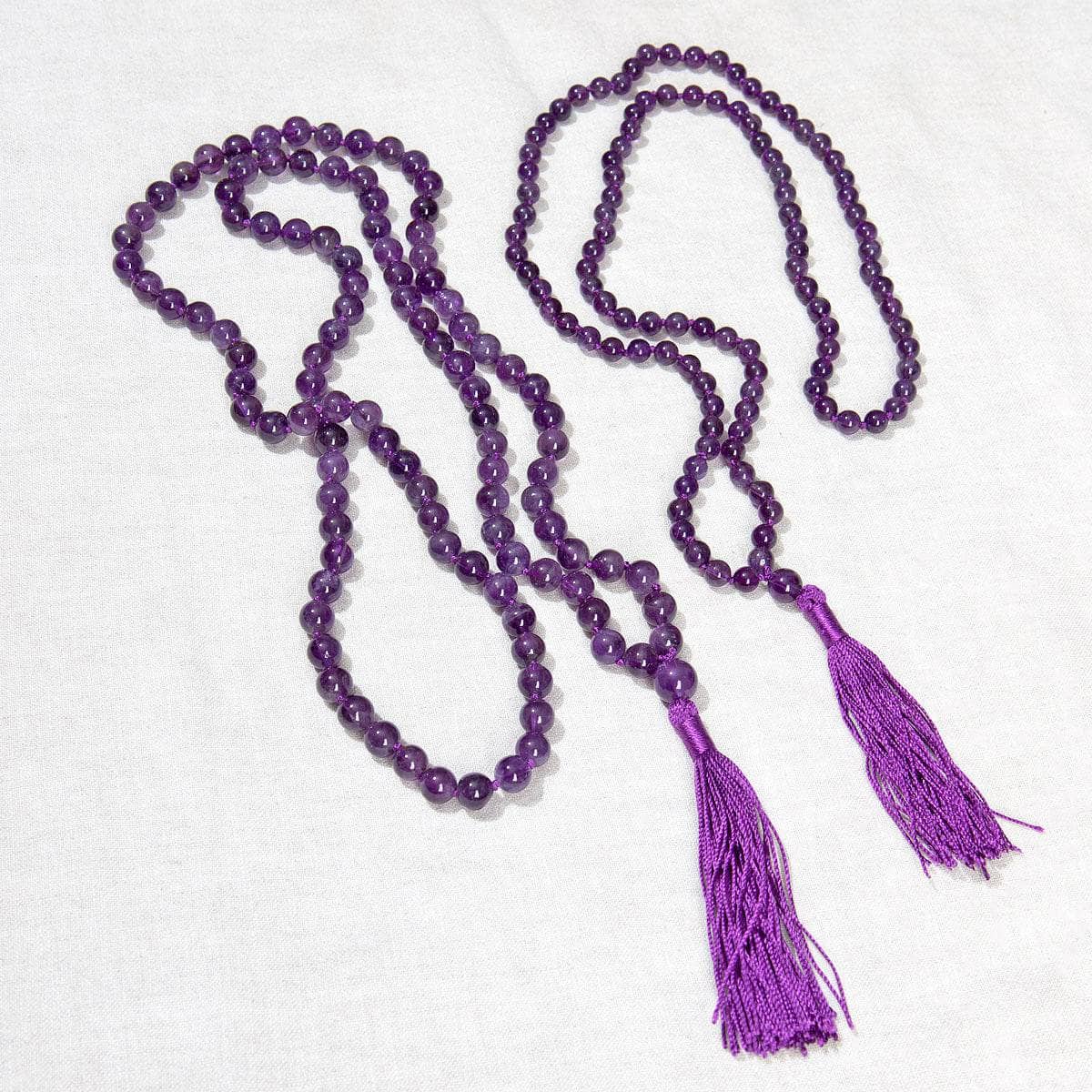 Amethyst Mala -High-Energy Gemstones、mySite、hinf8tx79