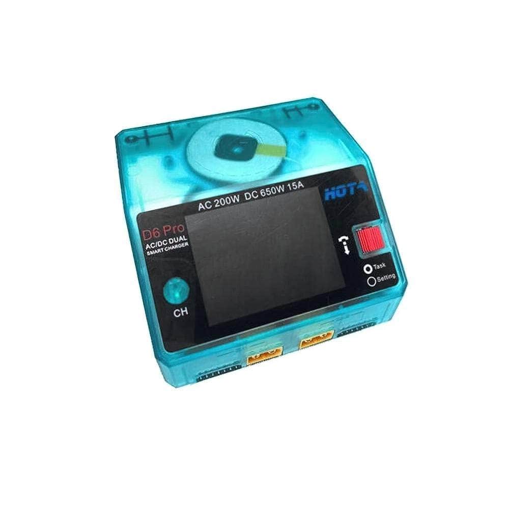  HOTA D6 Pro 325W 15A 1-6S Dual Channel AC/DC Smart Charger w/ Wireless Charging - XT60、mySite、merchandisen