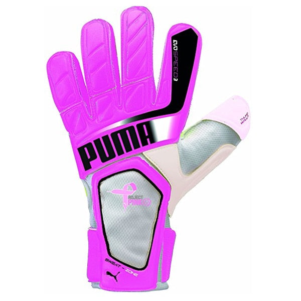 PUMA Men's Goalkeeper Project Pink EvoSpeed 3.2 Gloves Pink/White、mySite、bottomscart