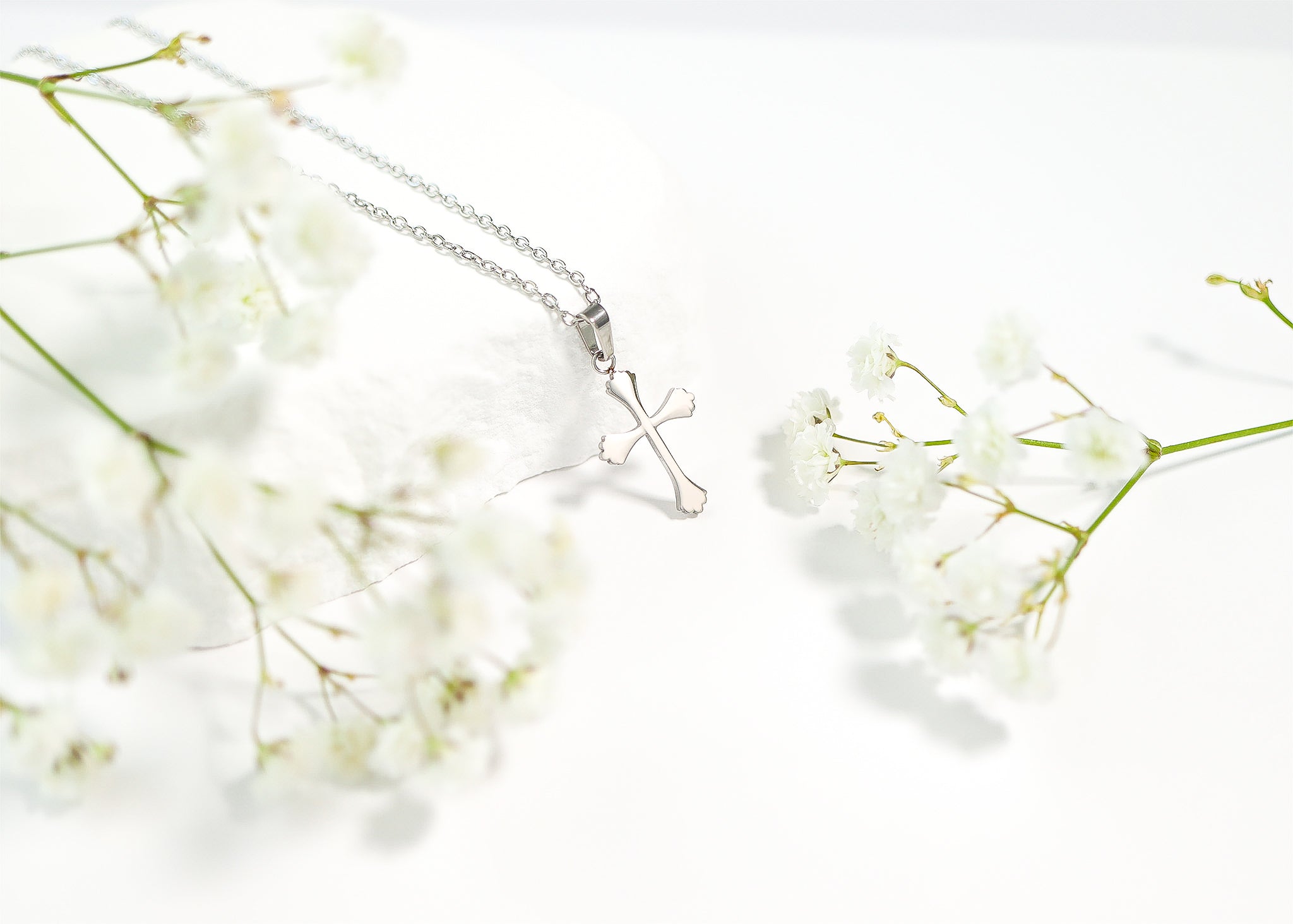 Stainless Steel Blank Cross Pendant / PDJ5001、mySite、dreamappss