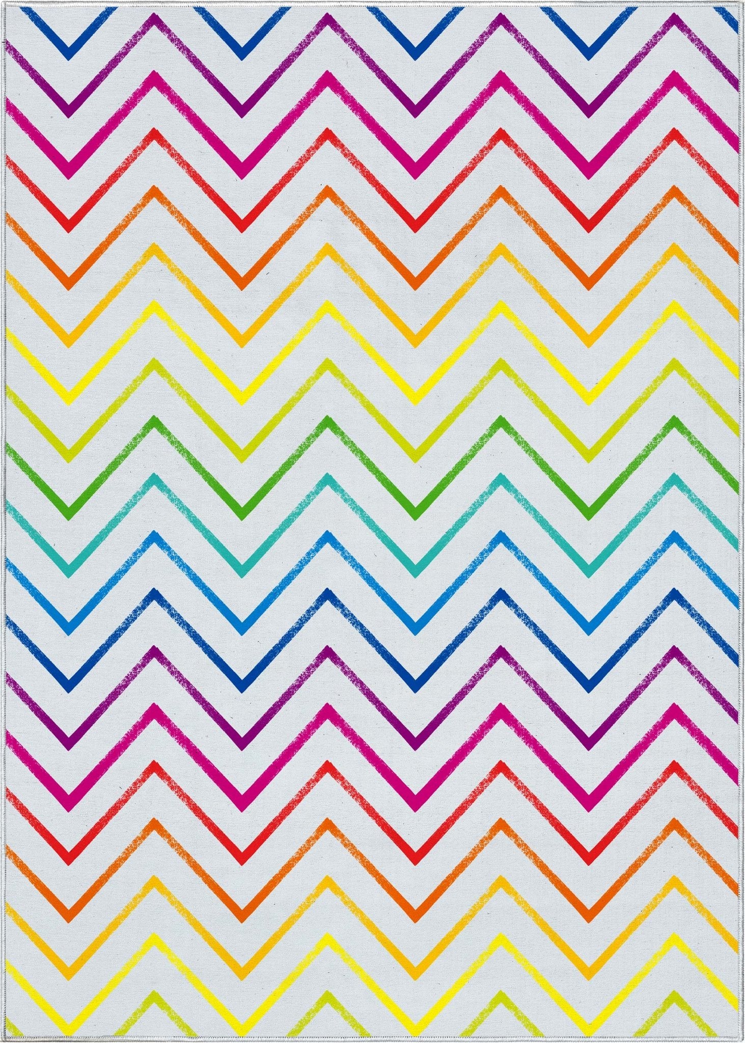 Crayola Zig Zag Multicolor Area Rug By Well Woven、mySite、gigharbornorthrealestate