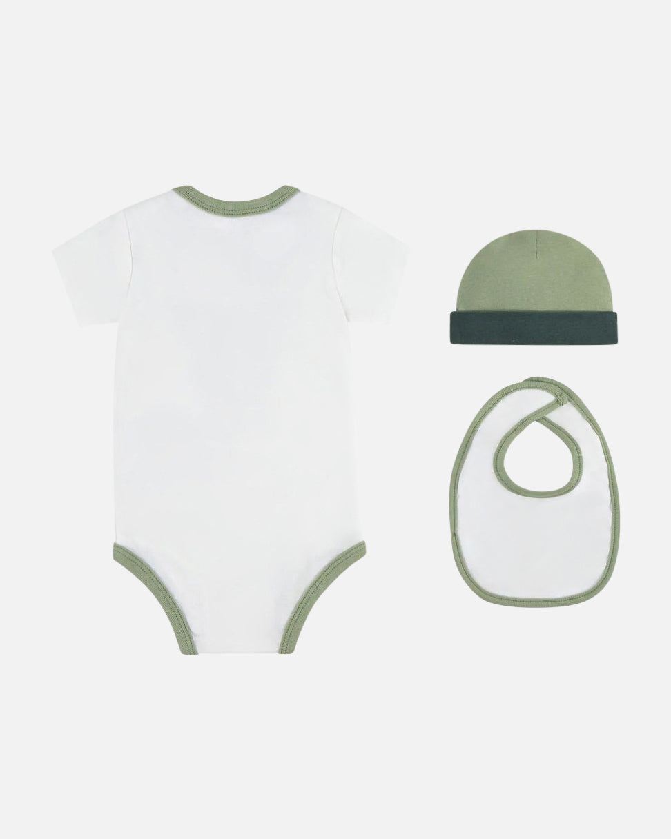 Nike Infants' Bodysuit 3 Piece Gift Set Sail、mySite、zt4zffjzw
